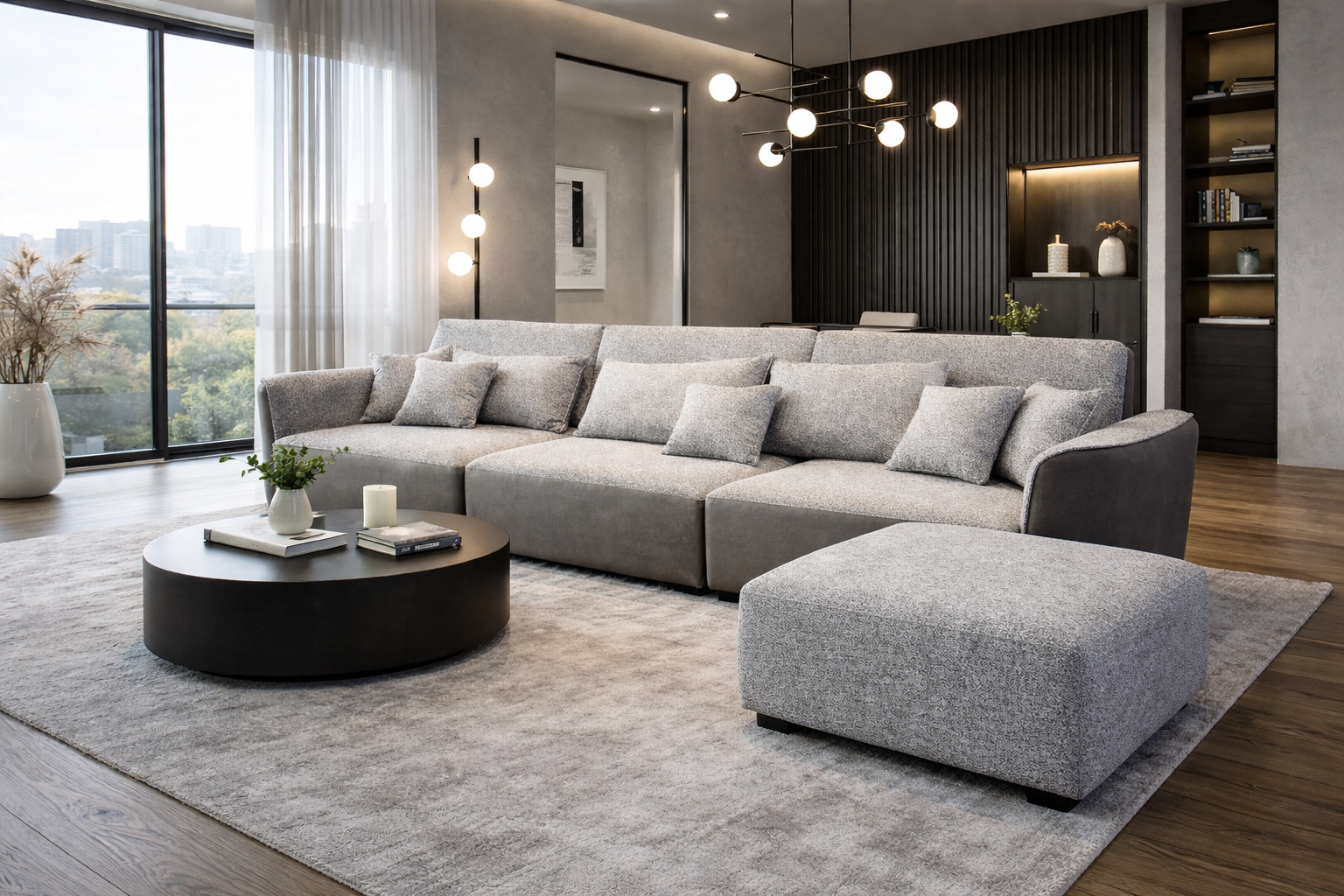 Прямые диваны